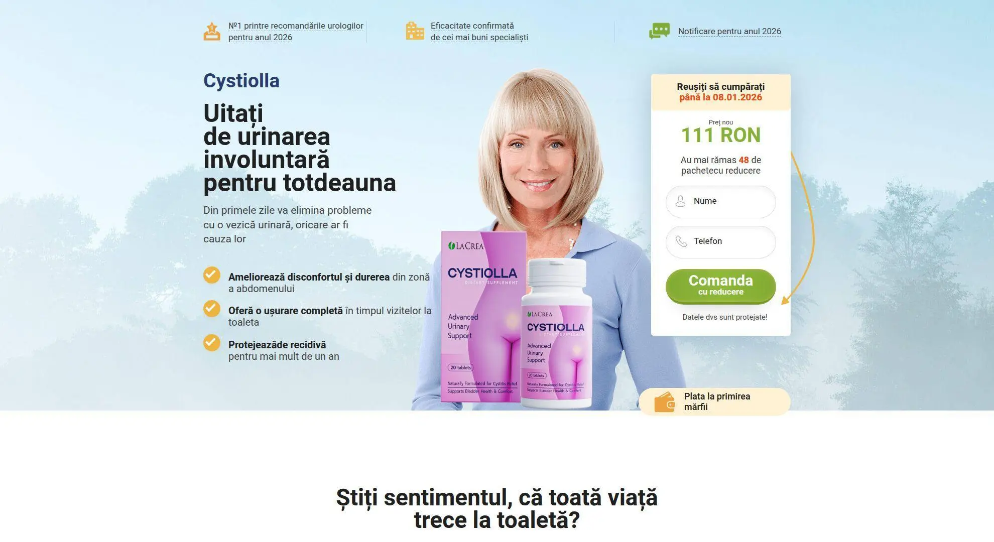 Cystiolla – Magazin în România